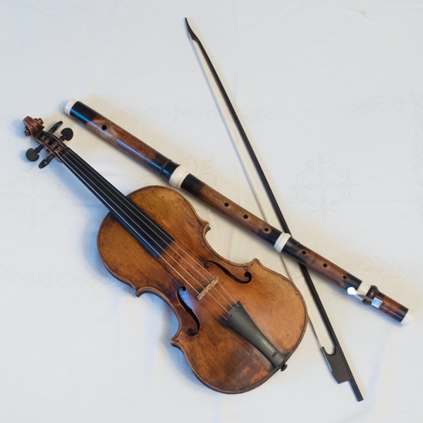 Flute and viollin